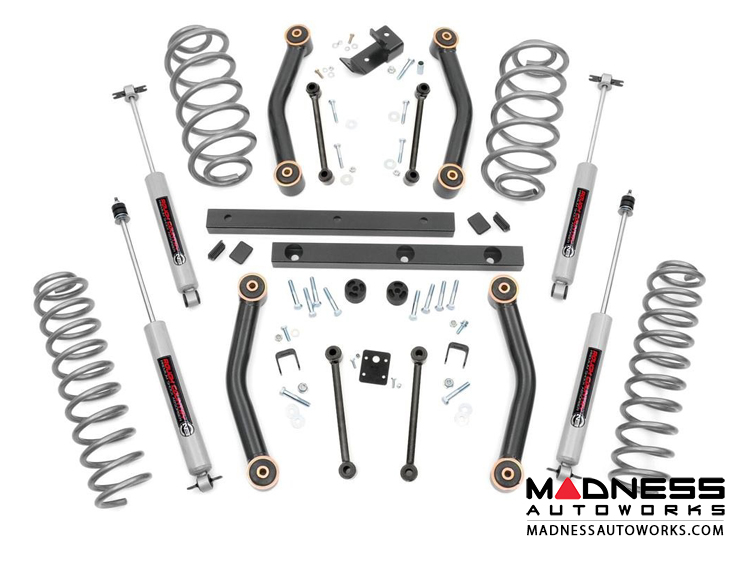 Jeep Wrangler TJ Suspension Lift Kit - 4" Lift